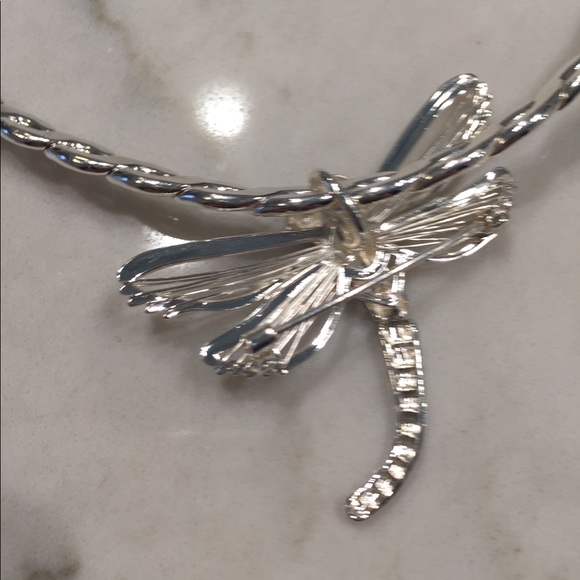 Dragonfly necklace / pin and enhancer. - Picture 4 of 5